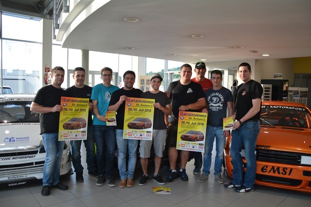 Die Lokalmatadore des Rallyesports fiebern dem 18. Internationalen Bergrennen in St. Anton an der Jeßnitz entgegen.