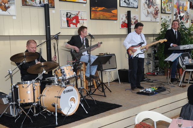 Markus Linder, Gianni Ghirardini, Werner Heidegger und Roland Egger haben seit 1989 den Blues!