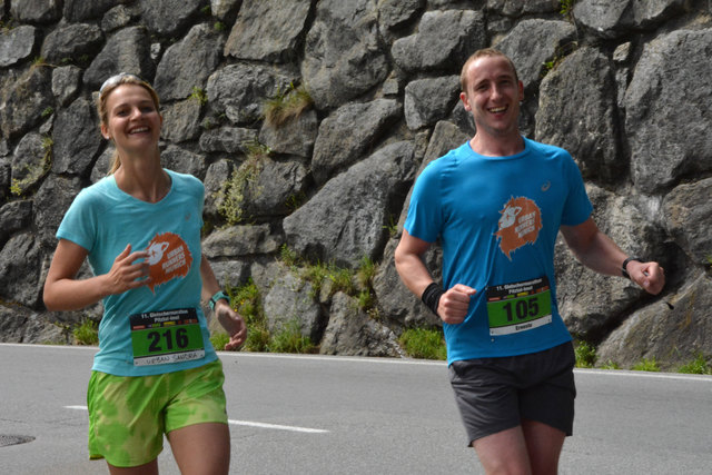 Zur 11. Auflage des Gletschermarathon gingen insgesamt 600 Läufer an den Start