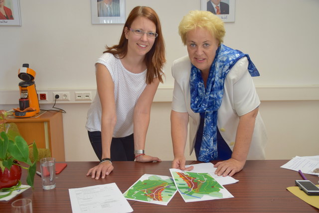 Touristische Impulse erwarten sich Verena Dunst und Raumplanerin Cornelia Frank (rechts).
