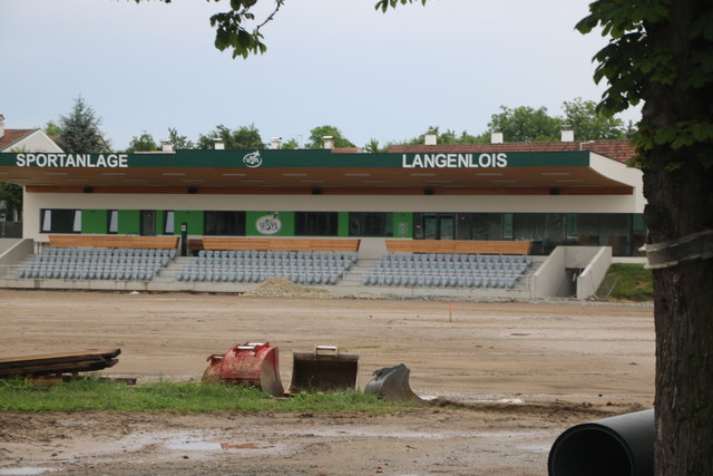 Die laufenden Kosten für die Sportanlage Langenlois haben sich durch die rege Bautätigkeit erhöht.