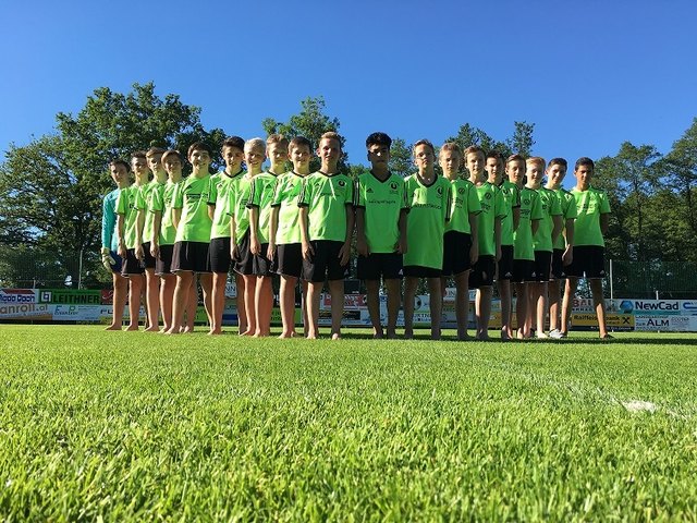 U15 Meistermannschaft 2015/2016