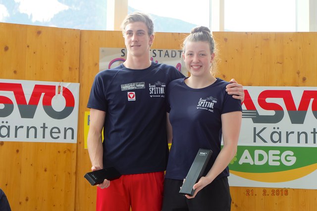 Erschwammen bei den Landesmeisterschaften 16 Mal Gold bzw. sechs Mal Gold und drei Mal Silber: Heiko Gigler und Chantall Hatzenbichler | Foto: KK