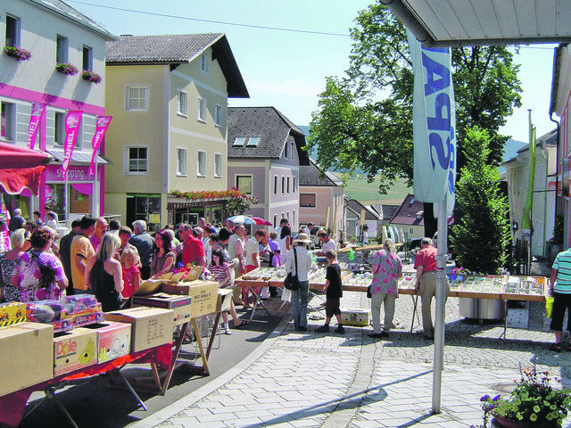 Beim Kirtag-Wochenende in Ulrichsberg ist viel los. Am Samstag gibt es einen Flohmarkt und den e-day. | Foto: Foto: Jungwirth