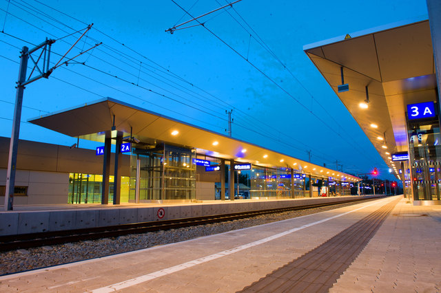 Bruckneudorfer Bahnhof modern: So sieht er heute aus