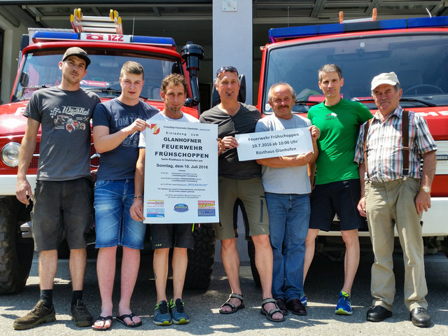 Die Kameraden der Freiwilligen Feuerwehr freuen sich auf das Fest