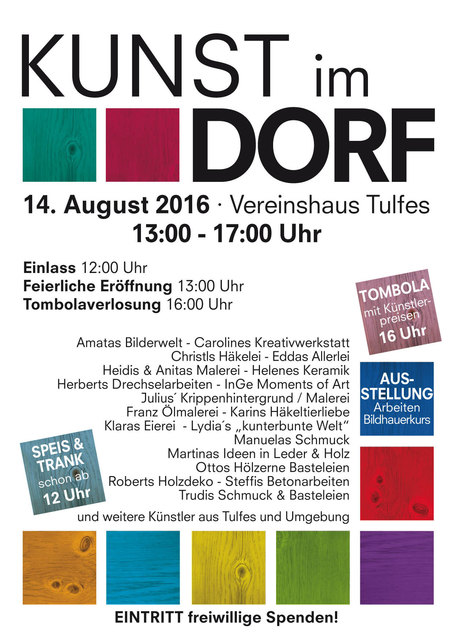 Kunst im Dorf