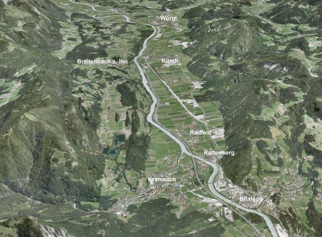 Sicherheit für 2.200 Wohnhäuser und Betriebsgebäude soll der gemeindeübergreifende Hochwasserschutz im Unteren Unterinntal bringen.