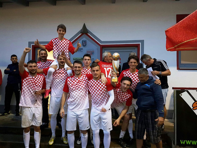 Sieger des diesjährigen Kleinfeldturnieres wurde die Mannschaft Croatien-Reutte. | Foto: privat