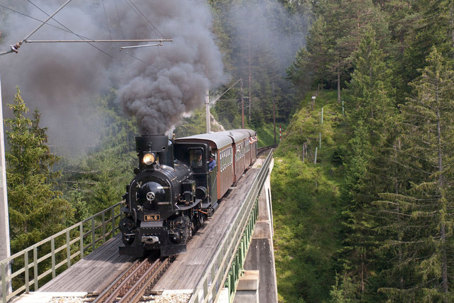 Die Mariazellerbahn ist im Sommer wieder mit Dampflokomotive unterwegs. (© NÖVOG/Barfuß)