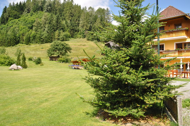 Die Reid'nwirt-Wiese in Retschitz bildet die Kulisse für "Gulasch am Berg – St. Urbaner Gulaschtage" im September | Foto: Friessnegg