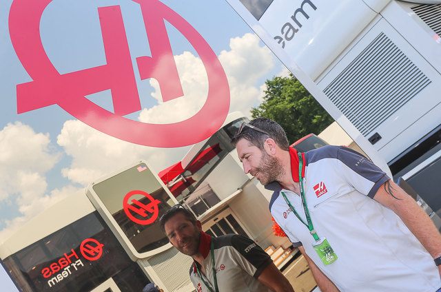 Marco Probst ist für das Team Haas F1 im Einsatz. Foto: ripu