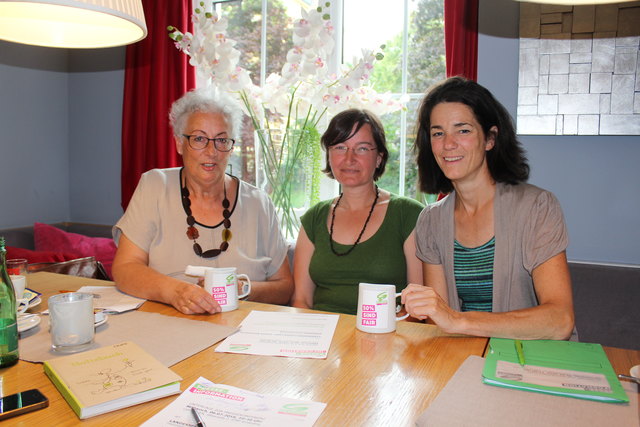 Veronika Hintermair, Renate Dobler und Maria Buchmayr.