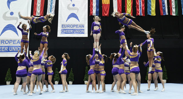 Die Vikings Allstars zählen zu den Top-4 Cheerleader in Europa.