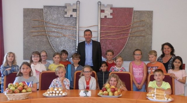 Eine gute Jause durfte nicht fehlen.