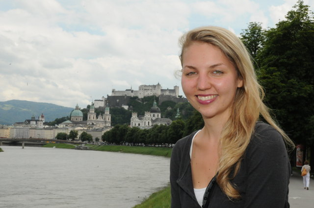 Magdalena Huber alias Maddy Rose auf Kurzbesuch in ihrer Heimat Salzburg
