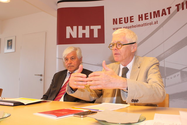 "Wir haben die Erhöhung mit Maß und Ziel angesetzt", erklärt NHT-GF Klaus Lugger