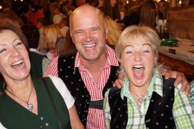 Ungezwungene Fröhlichkeit beim Aufest in Öblarn.