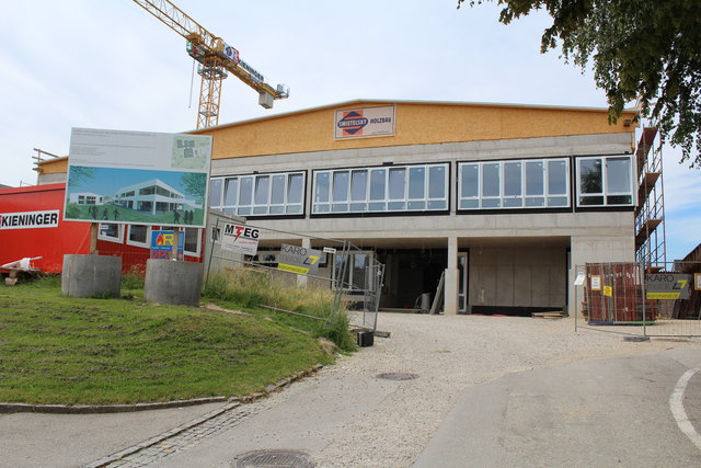 Die erste Bauphase der Neuen Mittelschule Schörfling soll noch heuer fertig werden.