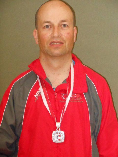 Silber erspielt sich der Tamsweger Tischtennissportler Andreas Thomasberger bei den Staatsmeisterschaften. | Foto: Karl Stöckl