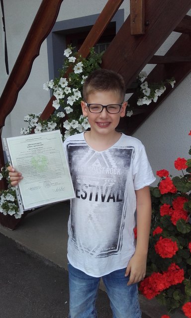 Micheu Marcel, 4. Klasse VS-Globasnitz