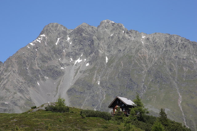 Liegt oberhalb vom Hahlkogelhaus/ Ötztal - Vollbild