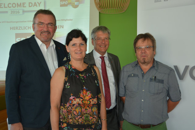 Jakob Strauß, Maria Knauder, Dr. Peter Kaiser, Walter Rabitsch