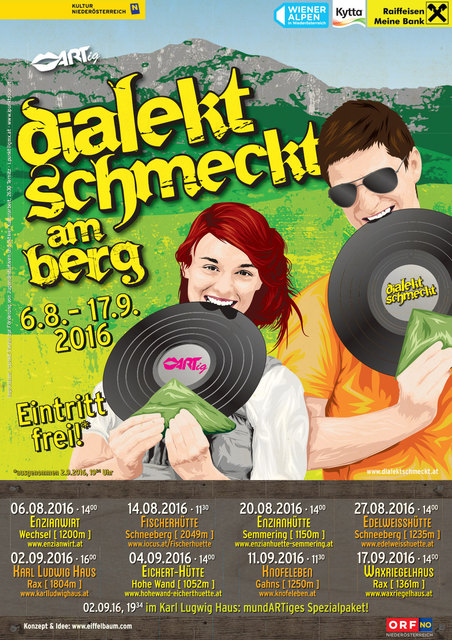 Dialekt schmeckt am Berg 2016 | Foto: Micka Messino
