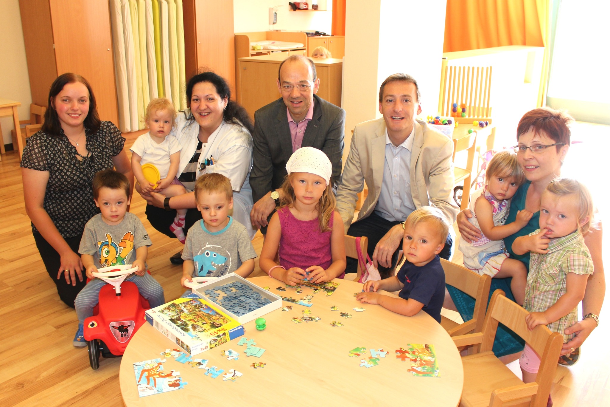 Aktueller Bestandsaufnahme im Landesklinikum-Kindergarten - Horn