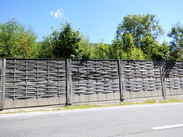 die desolaten Schutzwände - Umfahrung Radstadt
