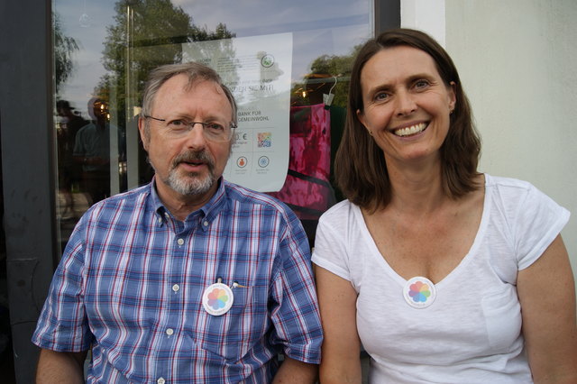 Michael Zitterl und Veronika Falbesoner hoffen auf 40.000 GenossenschafterInnen