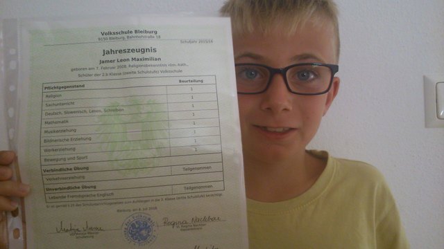 Leon Jamer, 2.Klasse, VS Bleiburg