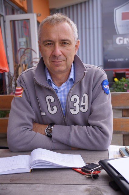 Hans Gaida hat als Obmann des Vereins große Pläne mit dem Flugplatz Kapfenberg.