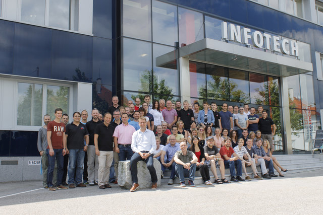 Die Mitarbeiter von Infotech, Ocilion und fs5 sind alle unter einem Dach.