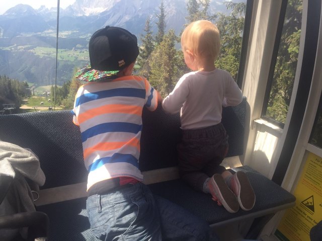 Von der Planai ins Tal - spannend