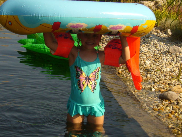 Urlaub zuhause am Naturteich