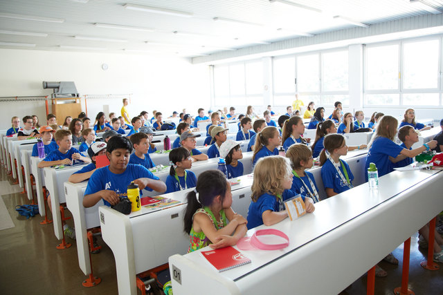Die 14. KinderuniWien ist eröffnet! | Foto: Kinderbüro der Universität Wien/APA-Fotoservice/Preiss