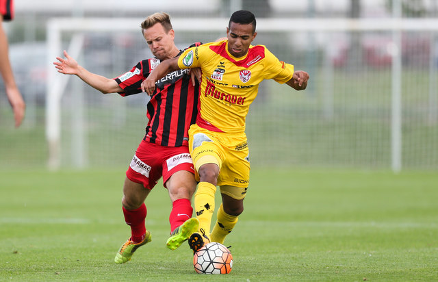 Sa Santos und Co. müssen im Cup auswärts ran.