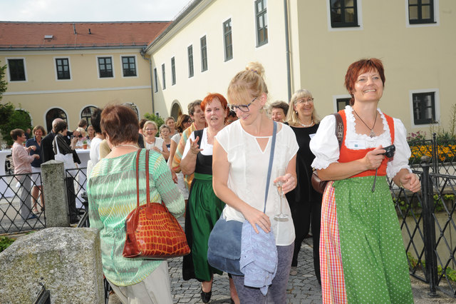 Tolle Stimmung herrschte bei der Sommerstudientagung der Katholischen Frauenbewegung in Schloss Weinzierl. | Foto: Zarl