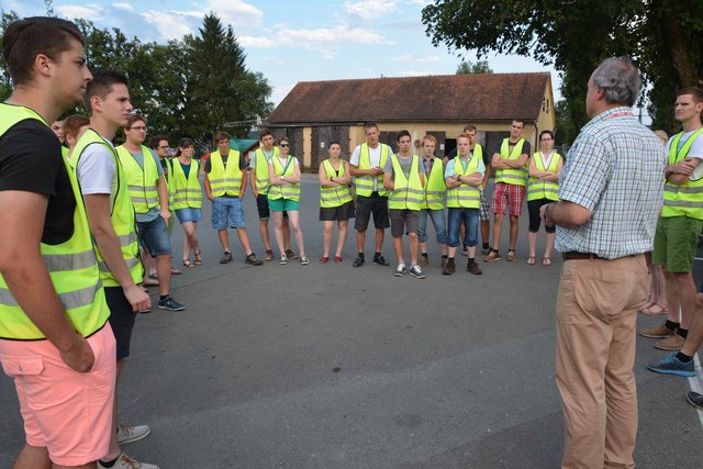 Die Landjugendmitglieder folgten den Ausführungen sehr konzentriert. | Foto: LJ