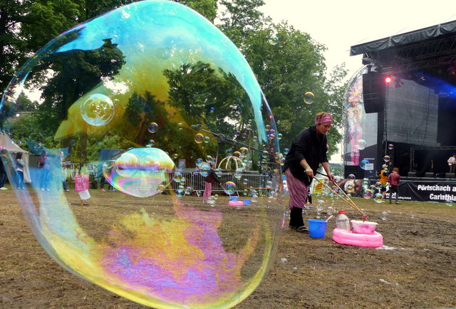 Riesenseifenblasen - Show