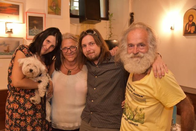 Bianca Thürer, Paul, Margit Arz, Martin Del Cardinale und Centauri Alpha