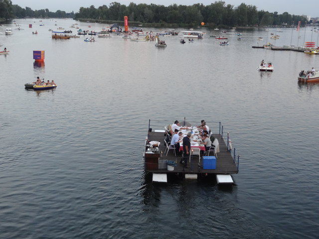 Kulinarik auf der Alten donau