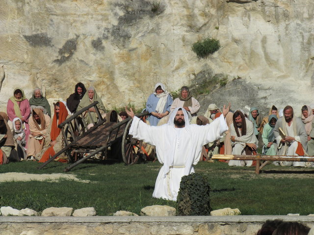 Jesus lehrt das Vater unser