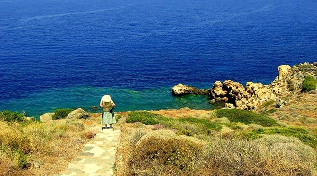 Die alte Frau und das Meer