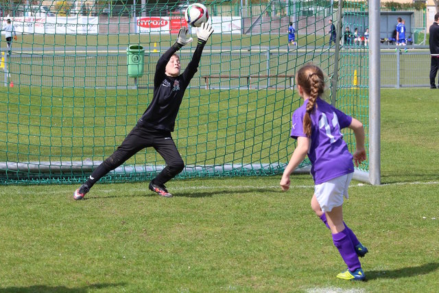 Die U9-Mannschaft im Einsatz: Mit Begeisterung spielt die Jugend vom FC Karabakh in der Klebindergasse 31. | Foto: FC Karabakh