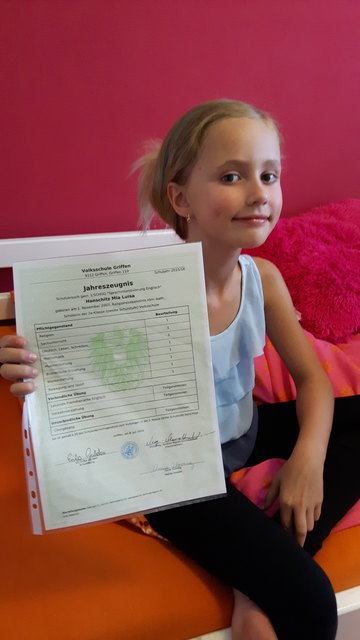 Mia Hanschitz, Klasse 2a, VS Griffen