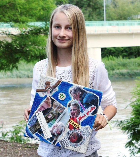 Schockwirkung | Alle meine besten Freunde
schauen nur auf Anja und erschrecken sich (Jasmin Scherr, 11 J.) | Foto: KK Veranstalter