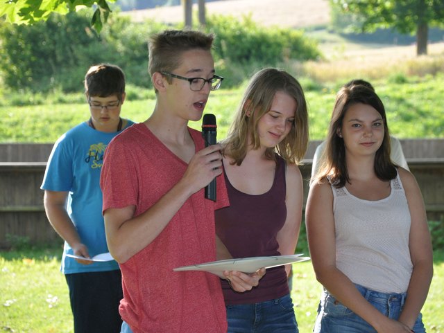 Abschied nehmen hieß es für die Schüler der HLBLA von Stiftspfarrer Harald Ehrl | Foto: HLBLA St. Florian