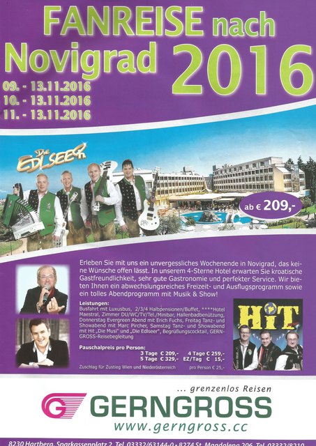 Die Fanreise 2016